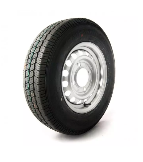 165R13C, Trailer Tyre, 4 Stud 5.5 Inch with Wheel Rim